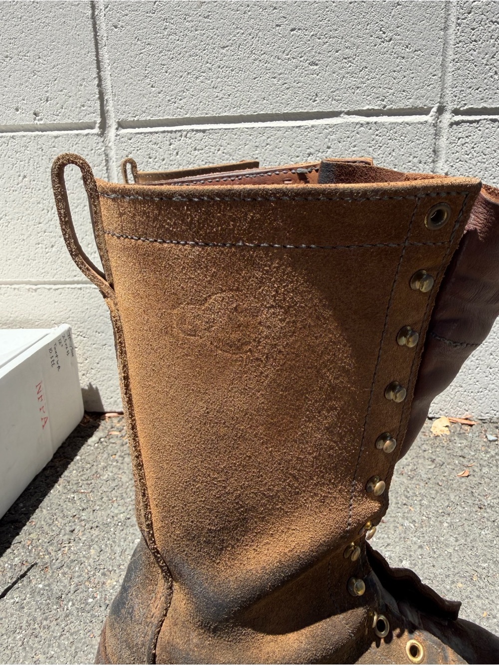 Nick’s handmade Wildland Boots - Picture 5 of 10